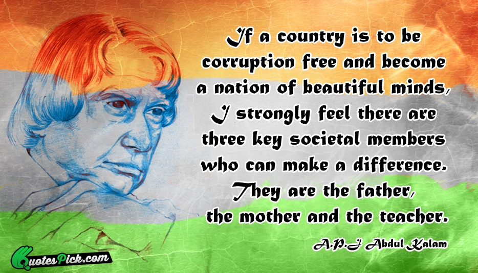 If A Country Is To Be Quote by Abdul Kalam