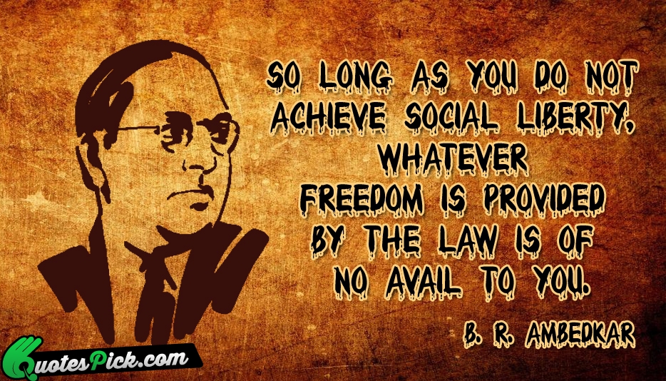So Long As You Do Not Quote by Ambedkar