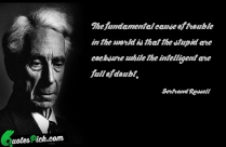 The Fundamental Cause Of Trouble Quote
