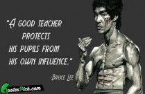 A Good Teacher Protects Quote