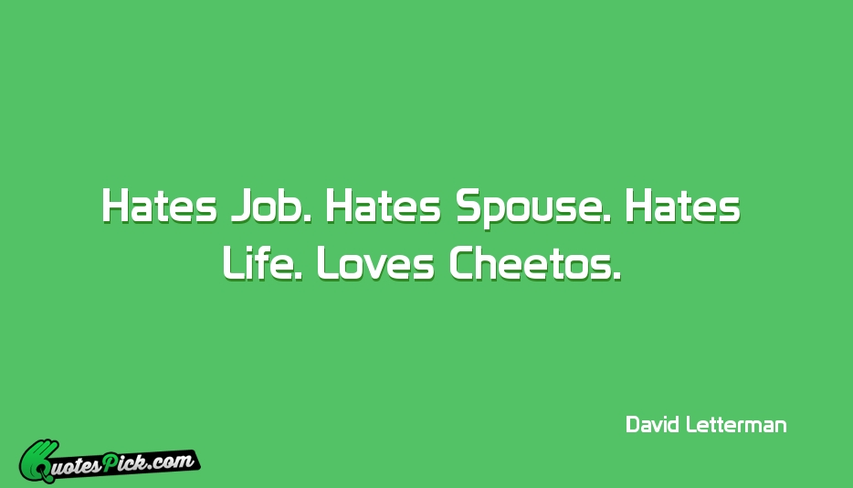 David Letterman Quotes