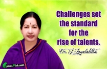 Challenges Set The Standard Quote