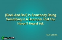 Rock And Roll Is Somebody