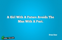 A Girl With A Future Quote