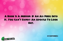 A Book Is A Mirror Quote