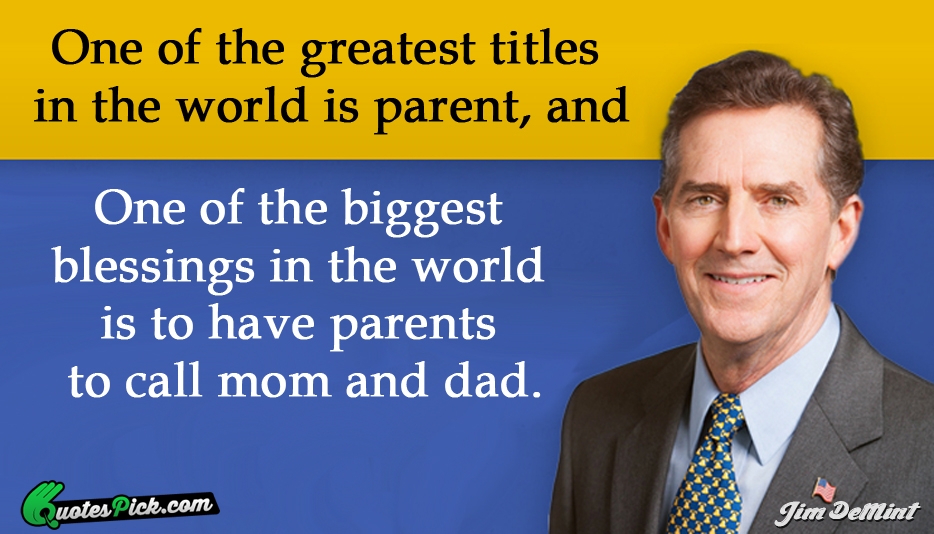 One Of The Greatest Titles In Quote by Jim Demint