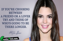 If You Are Choosing Between