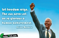Let Freedom Reign Quote