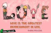 Love Is The Greatest Refreshment