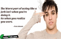 The Worst Part Of Acting Quote