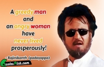 Greedy Man And An Woman Quote