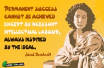 Permanent Success Cannot Be Achieved