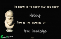  To Know Is To Quote
