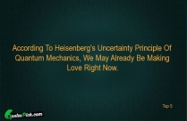 According To Heisenbergs Uncertainty Principle