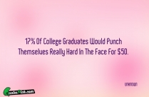 17 Of College Graduates Would