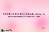 1st LAW OF TESTS 80