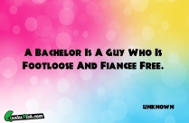A Bachelor Is A Guy
