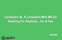 Conslutant N A Consultant Who