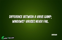 Difference Between A Virus Amp Quote