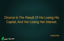 Divorce Is The Result Of