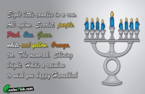 Eight Little Candles In A Quote