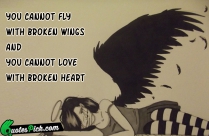 You Cannot Fly With Broken Quote