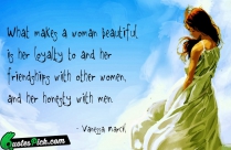 What Makes A Woman Beautiful Quote